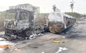 GNFS confirms six deaths, several injured in Accra-Nsawam highway petrol tanker explosion