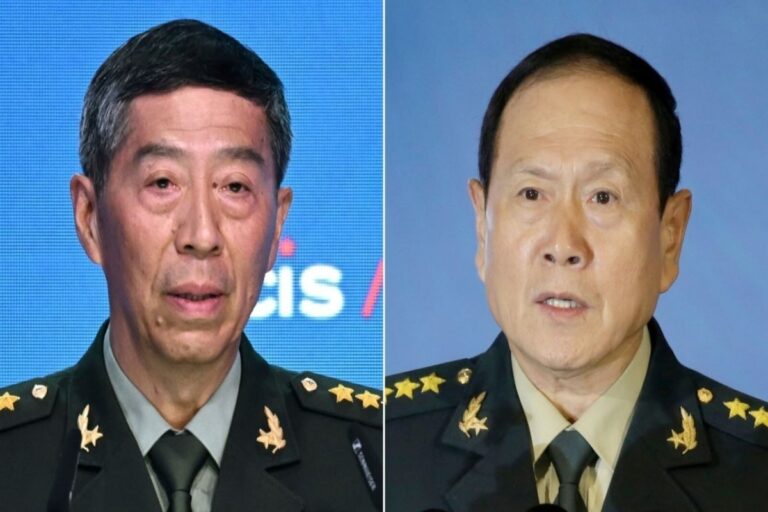 Chinese court sentences former defense ministers to death