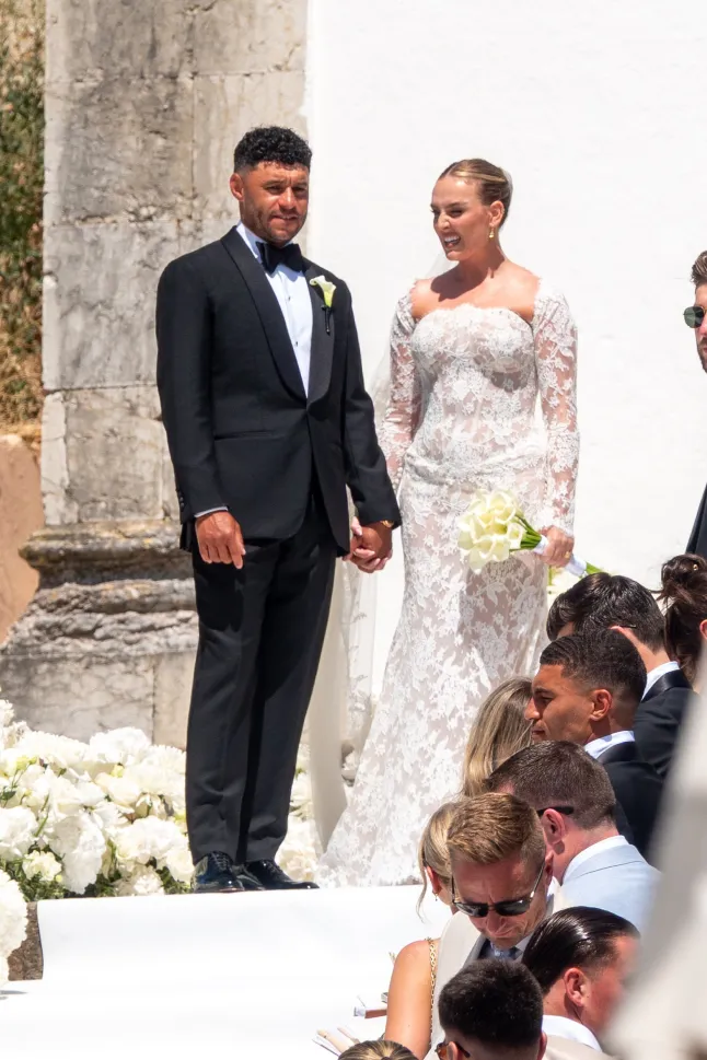 Perrie Edwards marries Alex Oxlade-Chamberlain in Portugal